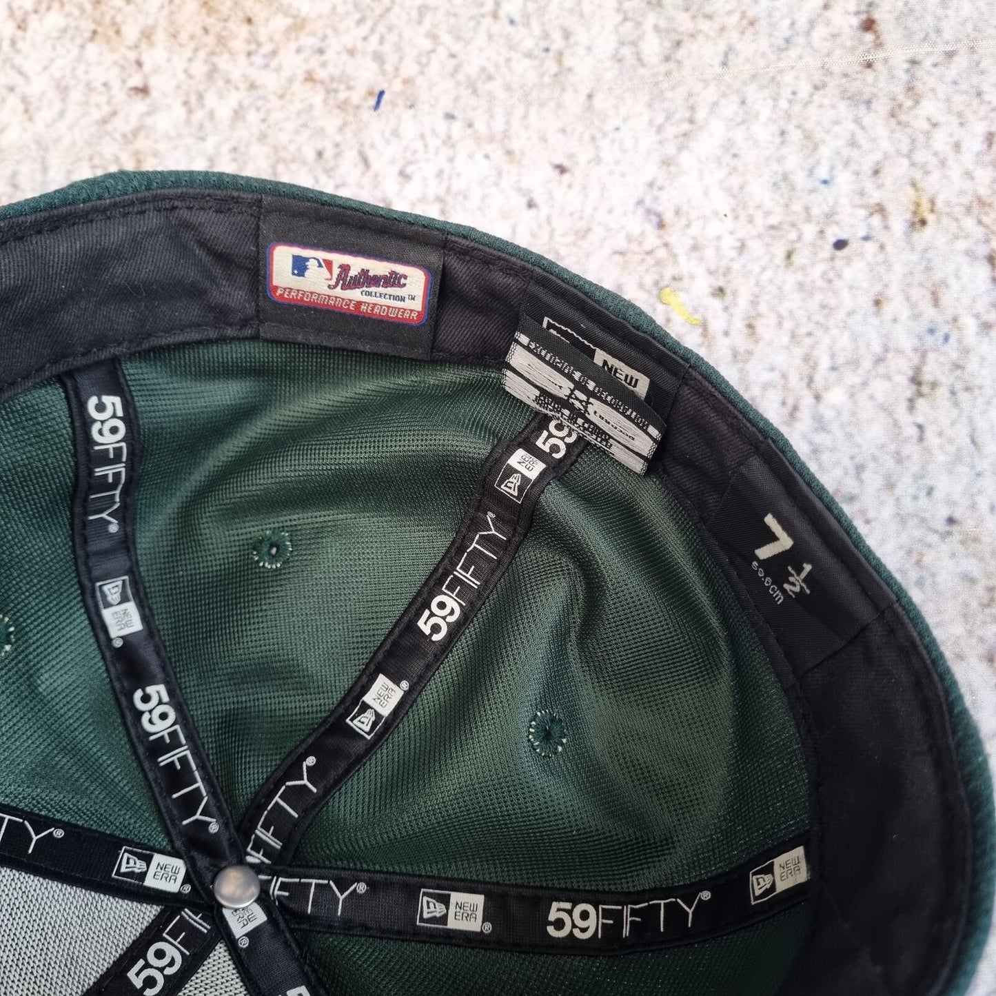 New Era OAKLAND ATHLETIC ELEPHANT CAP MESH 59FIFTY - Green - One Size