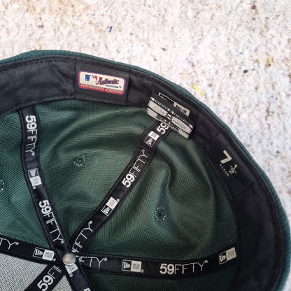 New Era OAKLAND ATHLETIC ELEPHANT CAP MESH 59FIFTY - Green - One Size