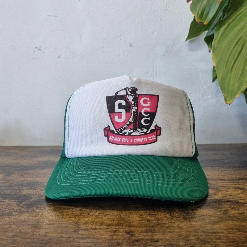 Vintage American Trucker Hat Snapback cap one size Salinas Golf & Country Club