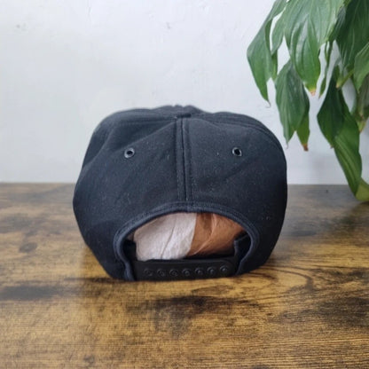 Vintage American Trucker Hat Snapback cap one size adjustable CAT black