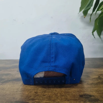 Vintage American Baseball Hat Snapback cap one size adjustable blue xpedx