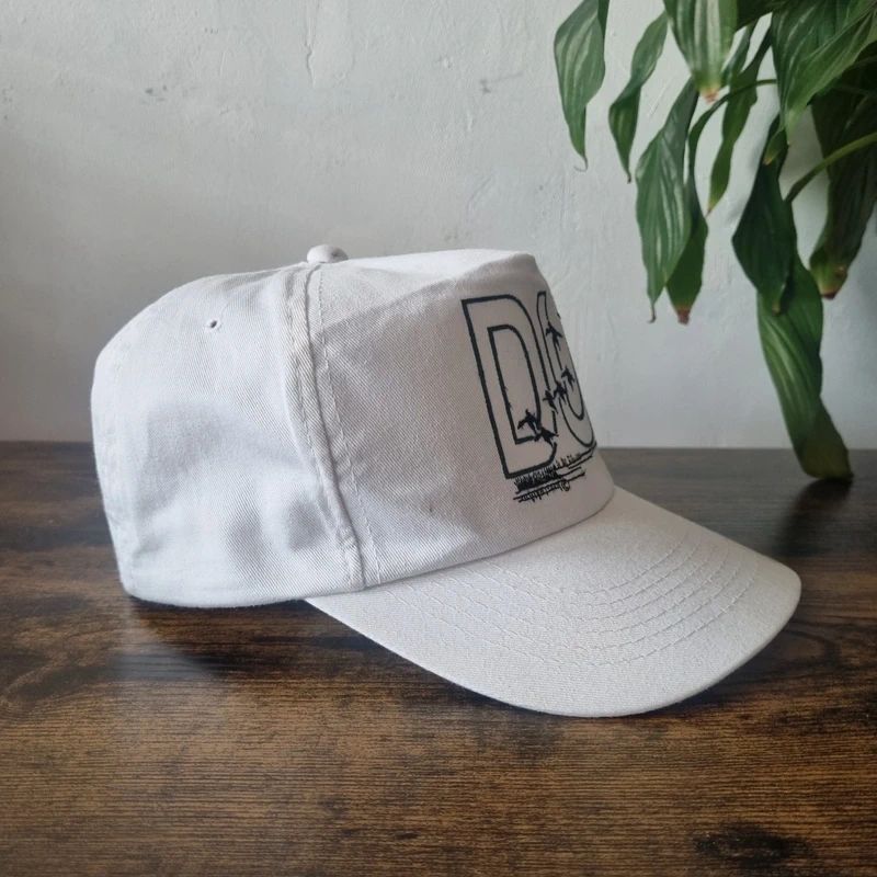 Vintage American Trucker Hat Snapback cap one size adjustable white Ducks Unlimited