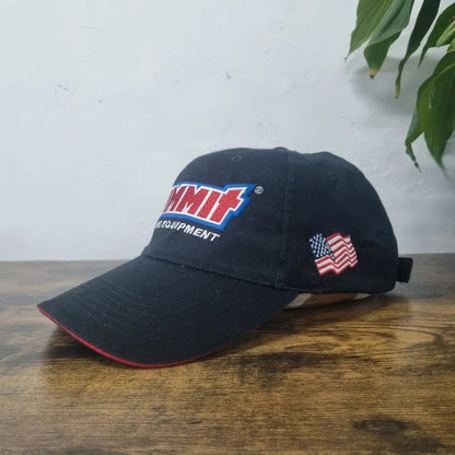 Vintage American Baseball Hat Snapback cap one size adjustable black summit racing