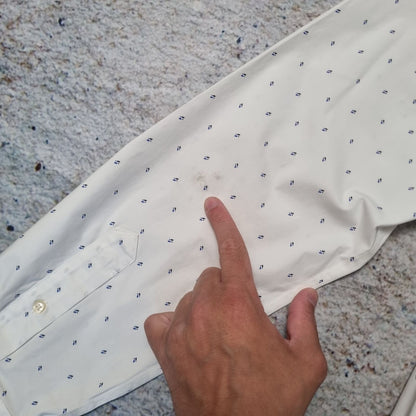 Ralph Lauren DRESS SHIRT EASY CARE (READ DESC.) - White - Size 17 36/37 L