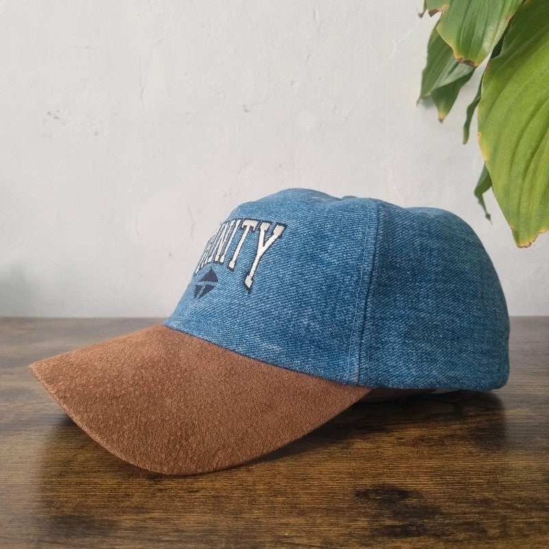 Vintage American Baseball Hat Snapback cap one size adjustable blue trinity