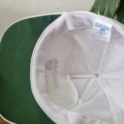 Vintage American Trucker Hat Snapback cap one size adjustable white kocide agriculture