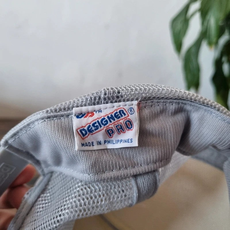 Vintage American Trucker Hat Snapback cap one size adjustable Lowe's delivery grey