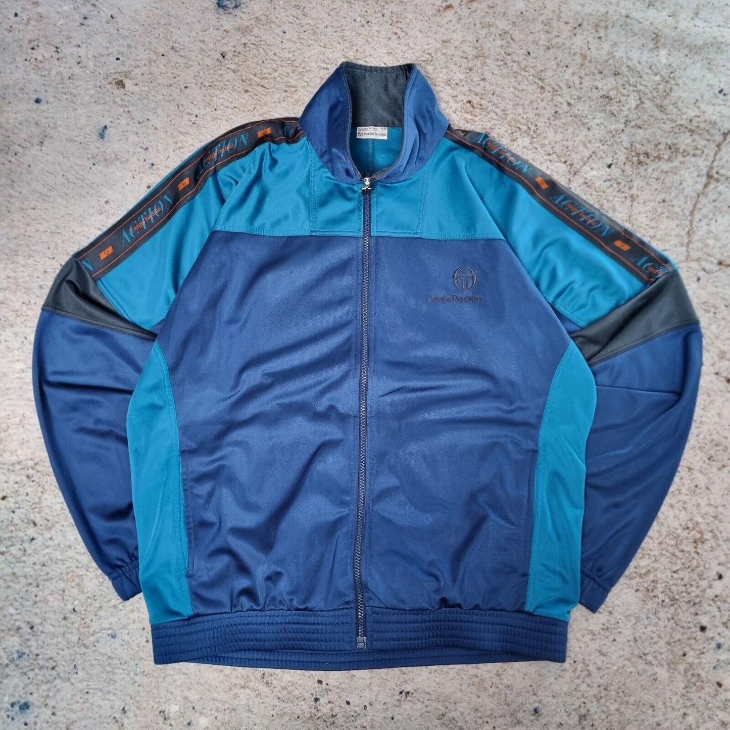 Sergio Tacchini Vintage Track Top Jacket - Size 48 / Medium