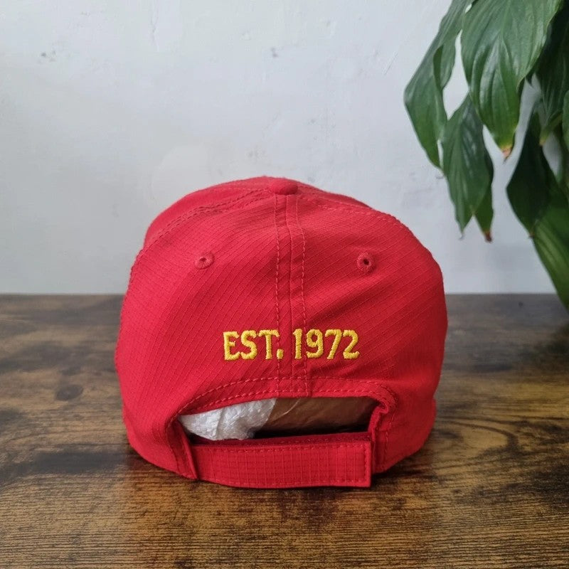 Bass Pro Shop Baseball Hat Snapback cap one size adjustable red