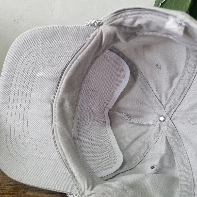 Vintage American Trucker Hat Snapback cap one size grey reddi mix cement mixer truck construction