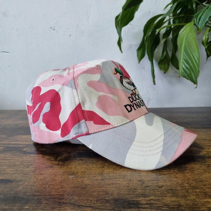 Vintage American Baseball Hat Snapback cap one size adjustable duck dynasty grey red