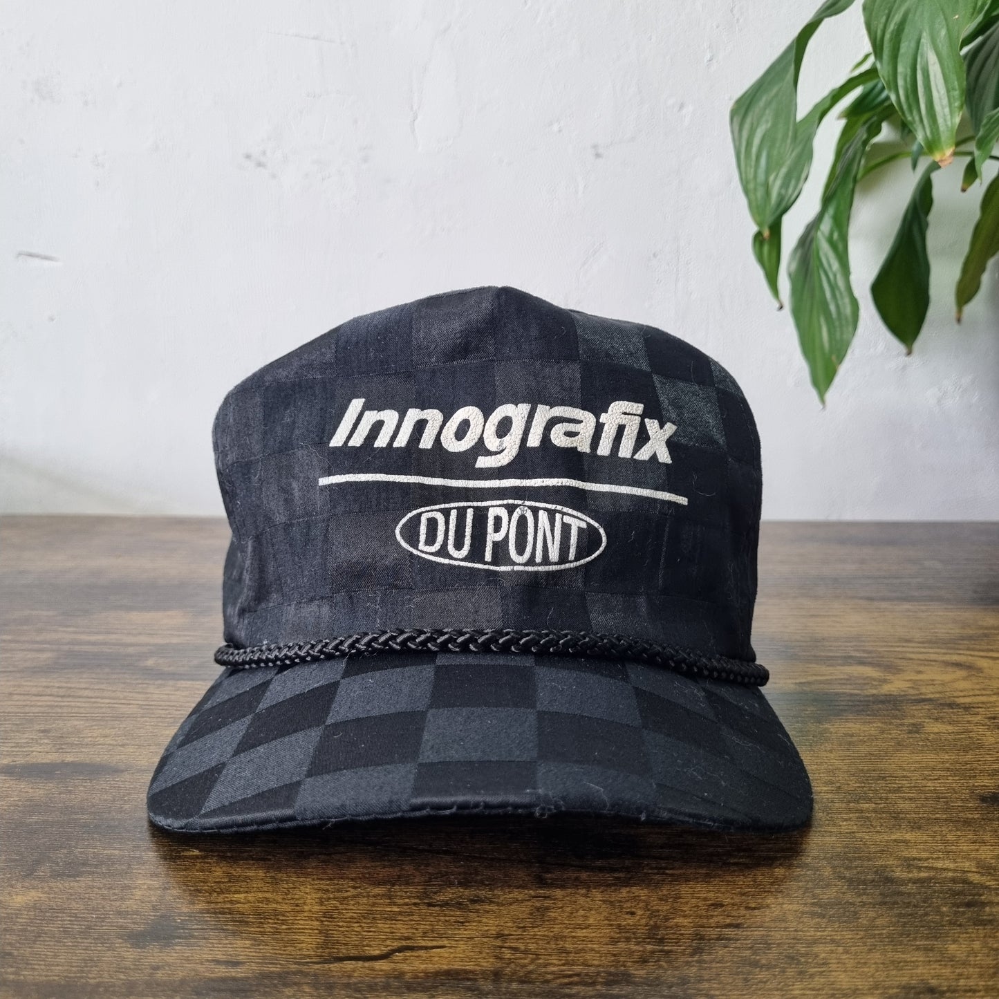 Vintage American Trucker Hat Snapback cap one size Innografix Du Pont racing