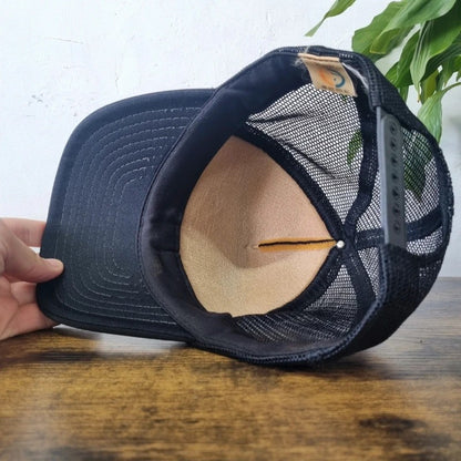 Vintage American Trucker Hat Snapback cap one size adjustable black Precision Drive & Control Inc
