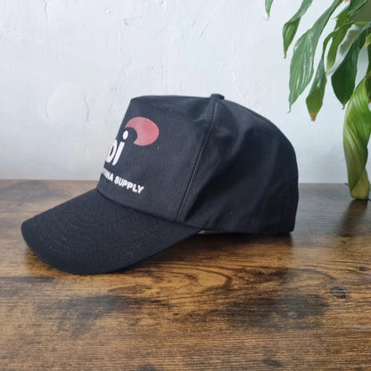 Vintage American Trucker Hat Snapback cap one size adjustable black Adi antenna supply
