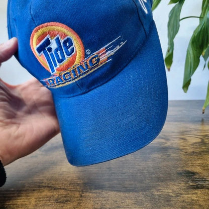 Vintage nascar tide racing baseball Hat Snapback cap one size adjustable blue cars