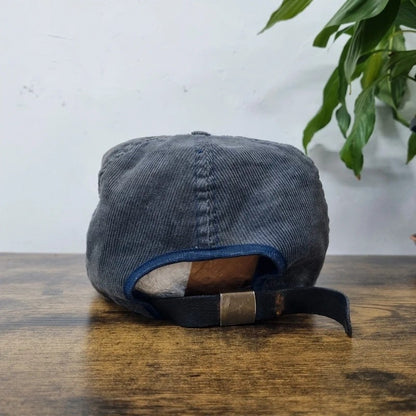 Vintage American Trucker Hat Snapback cap one size adjustable faded navy cherry bay