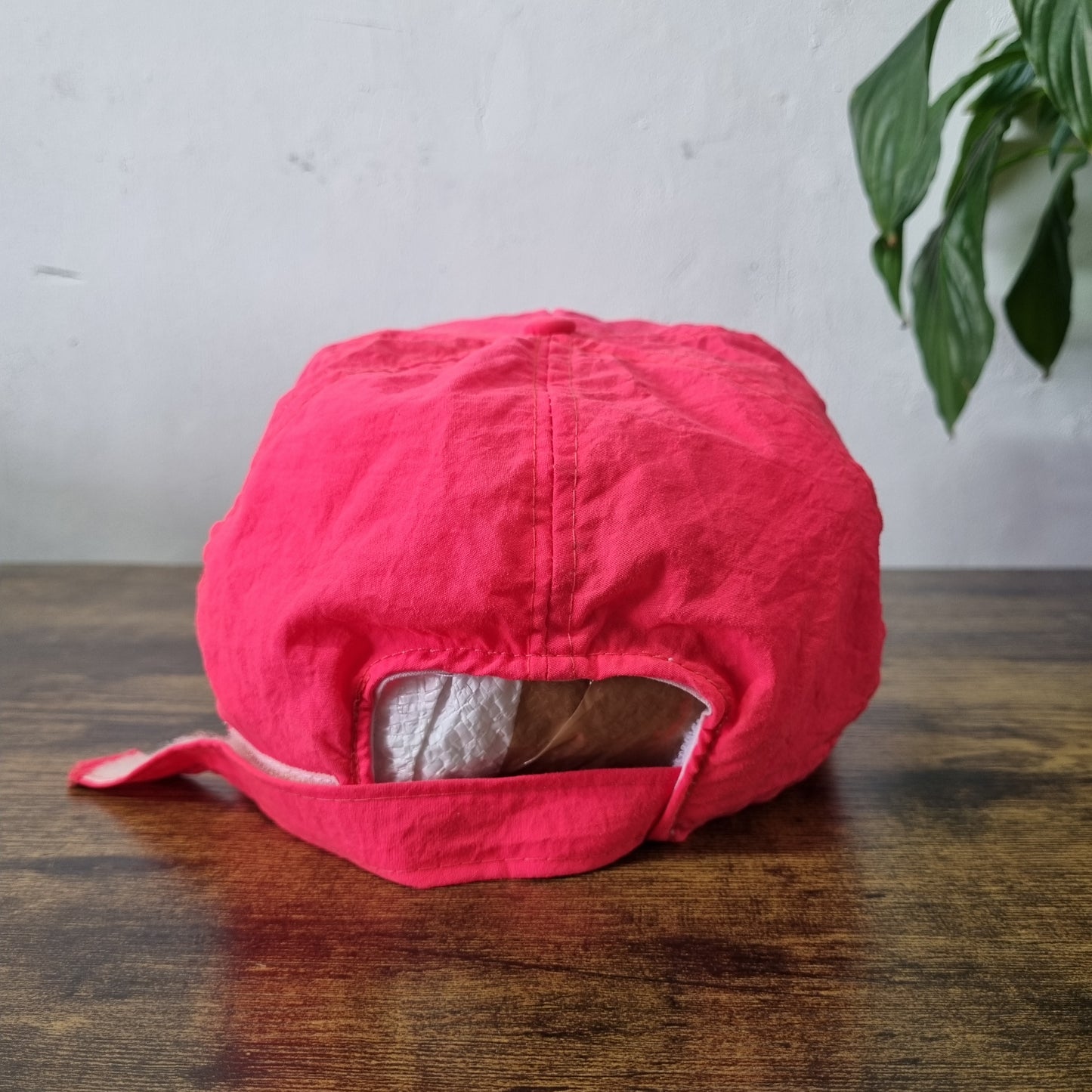 Vintage American Trucker Hat Snapback cap one size red Strawberry Festival