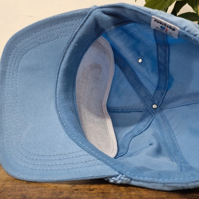Vintage American Trucker Hat Snapback cap one size adjustable blue Nevada police games 93