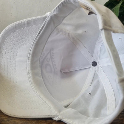 Vintage American Trucker Hat Snapback cap one size adjustable white diamond drilling