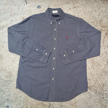 Ralph Lauren OXFORD SHIRT CHECK GINGHAM - Blue - Size L