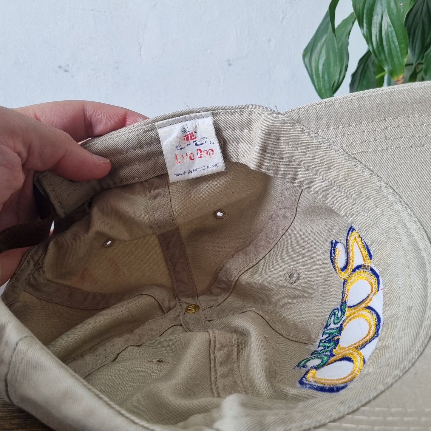 Vintage American Trucker Hat Snapback cap one size Beige Spirit West Coast