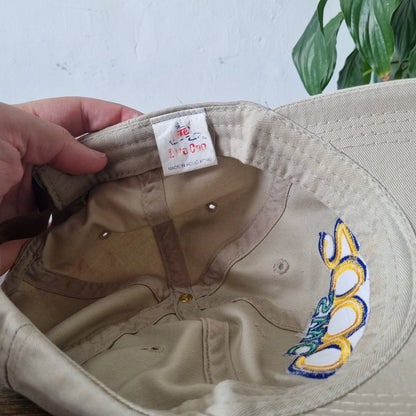 Vintage American Trucker Hat Snapback cap one size Beige Spirit West Coast