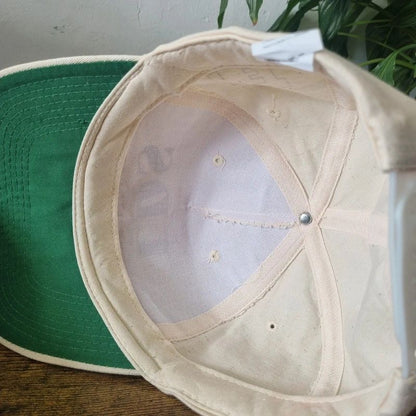 Vintage American Baseball Hat Snapback cap one size adjustable cream LDS Slovenia