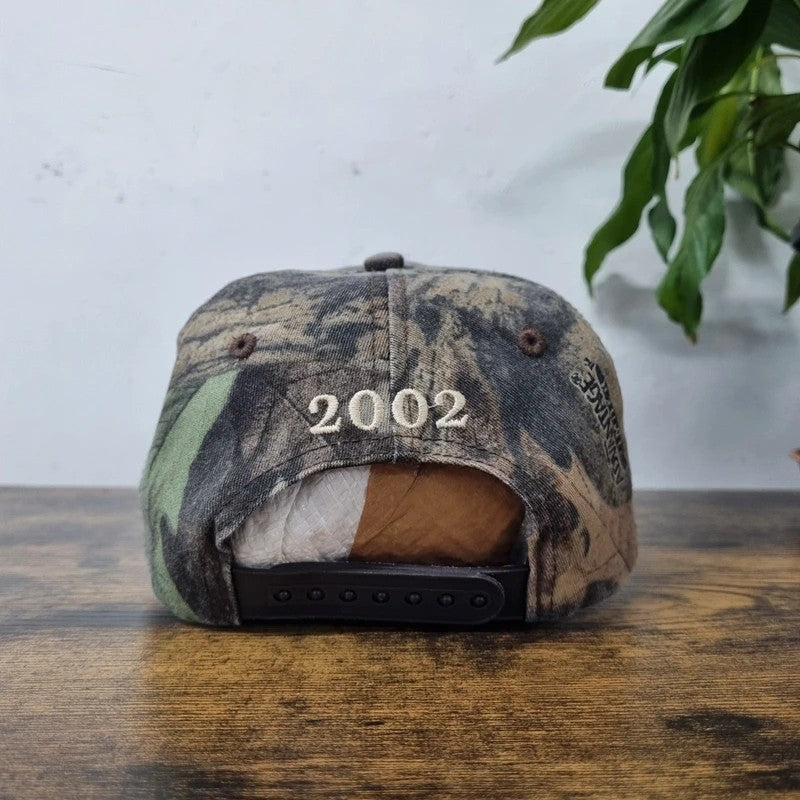 Vintage American Baseball Hat Snapback cap one size adjustable art steward deer