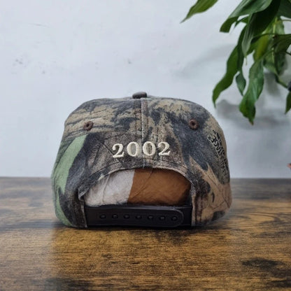 Vintage American Baseball Hat Snapback cap one size adjustable art steward deer