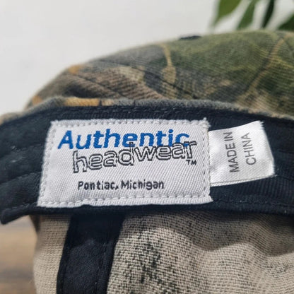 Vintage American Baseball Hat Snapback cap one size adjustable realtree camo Pesi Cola