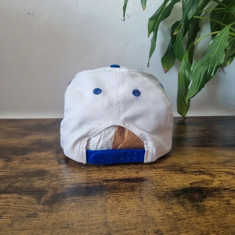 Vintage American Baseball Hat Snapback cap one size adjustable white blue san Francisco