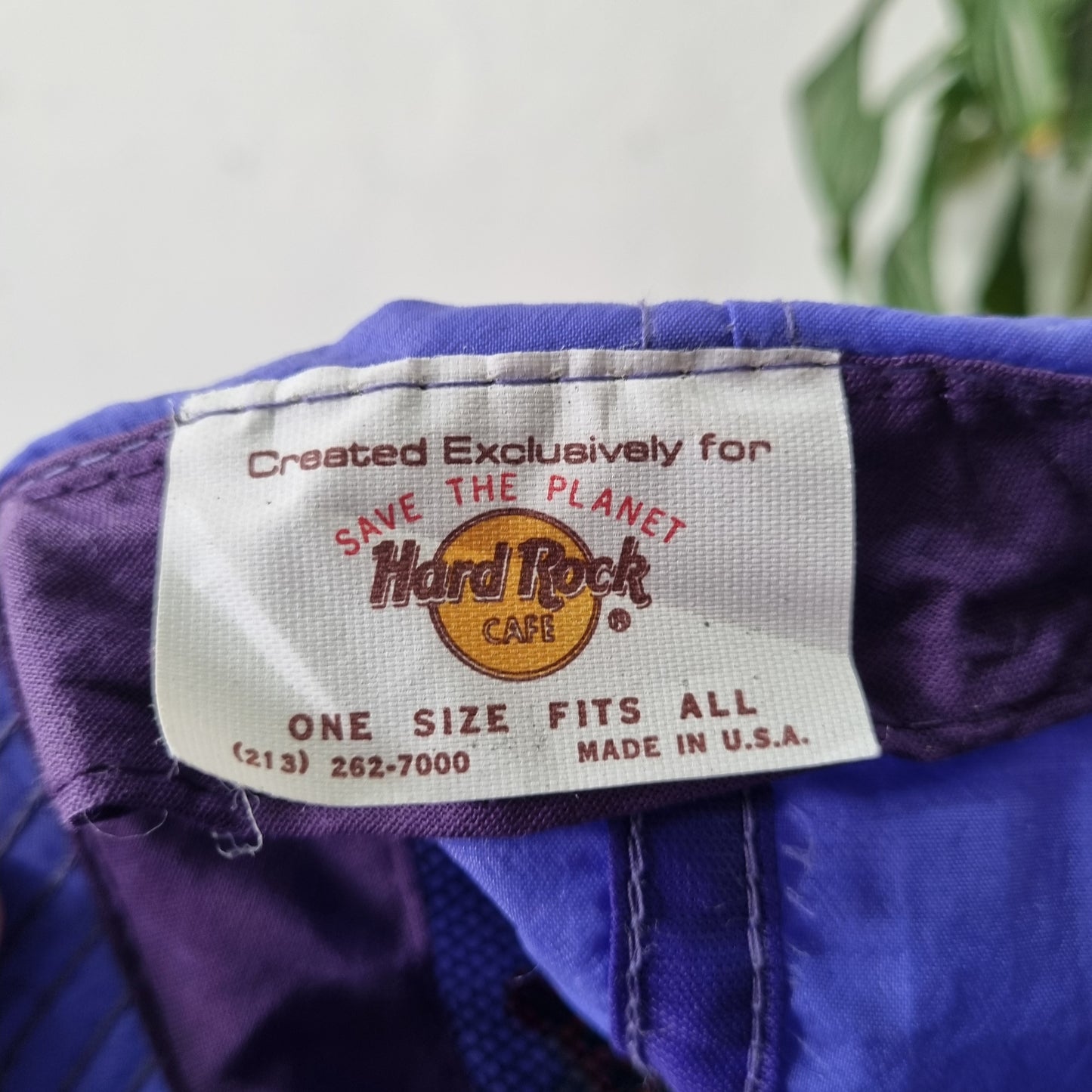 Vintage Hard Rock Cafe Trucker Hat Snapback cap one size purple  San Francisco
