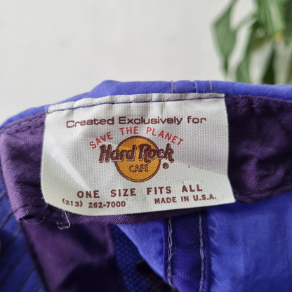 Vintage Hard Rock Cafe Trucker Hat Snapback cap one size purple  San Francisco
