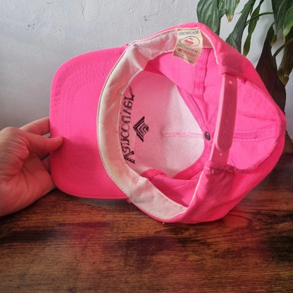 Vintage American Trucker Hat Snapback cap one size adjustable neon pink Vancouver