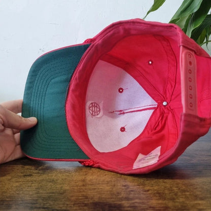 Vintage American Baseball Hat Snapback cap one size adjustable Red Scotiabank