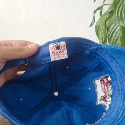 Vintage American baseball Hat Snapback cap one size blue Go Anywhere with GMAC