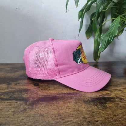 Bass Pro Shop Baseball Hat Snapback cap one size adjustable rose pink