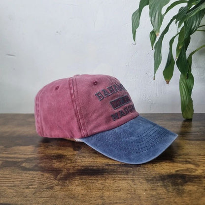 Vintage American Baseball Hat Snapback cap one size adjustable red blue bahamas