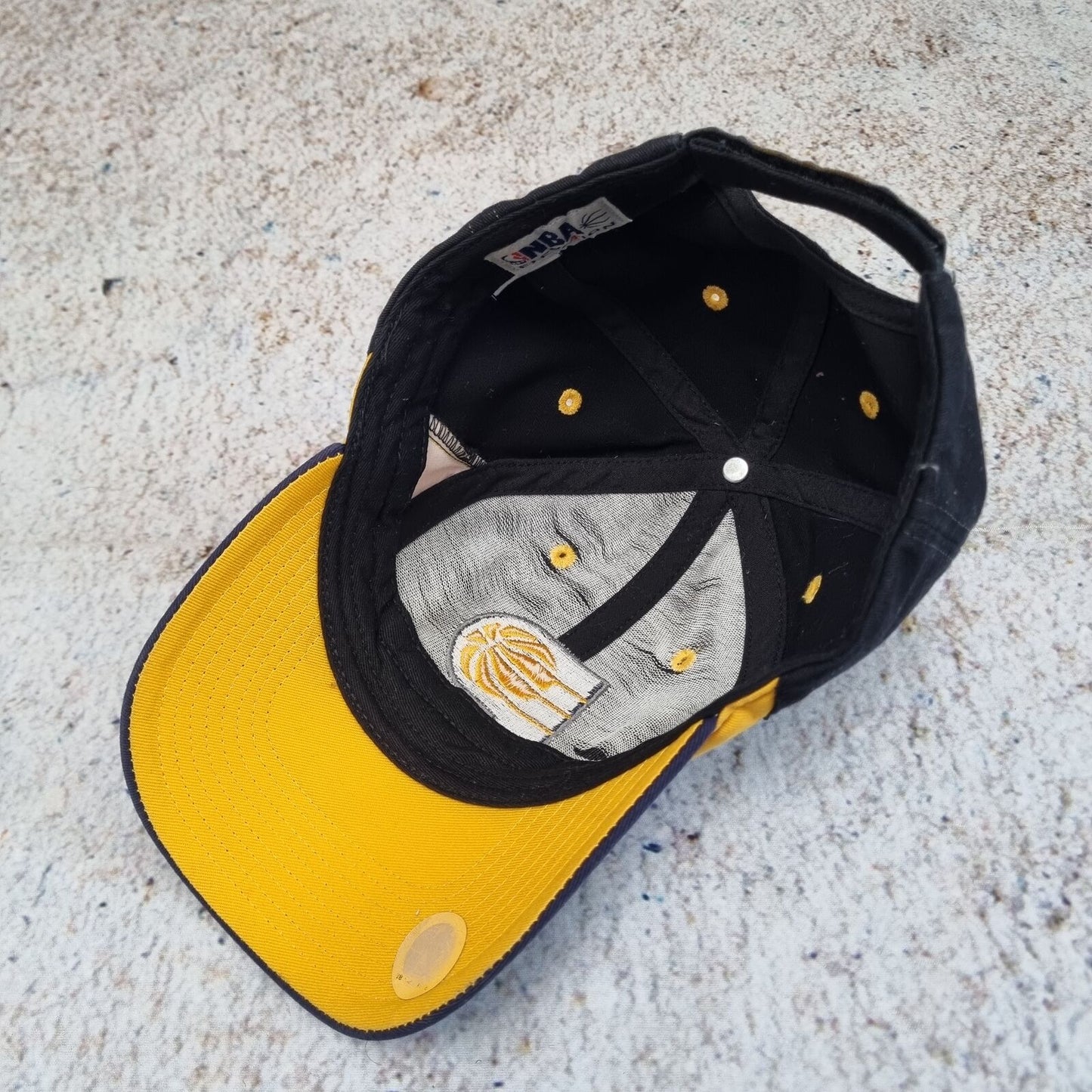 NBA ELEVATION INDIANA PACERS CAP SNAPBACK VINTAGE EMBROIDERED Purple One Size