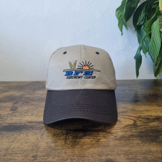 Vintage American baseball Hat Snapback cap one size adjustable khaki black agronomy centre