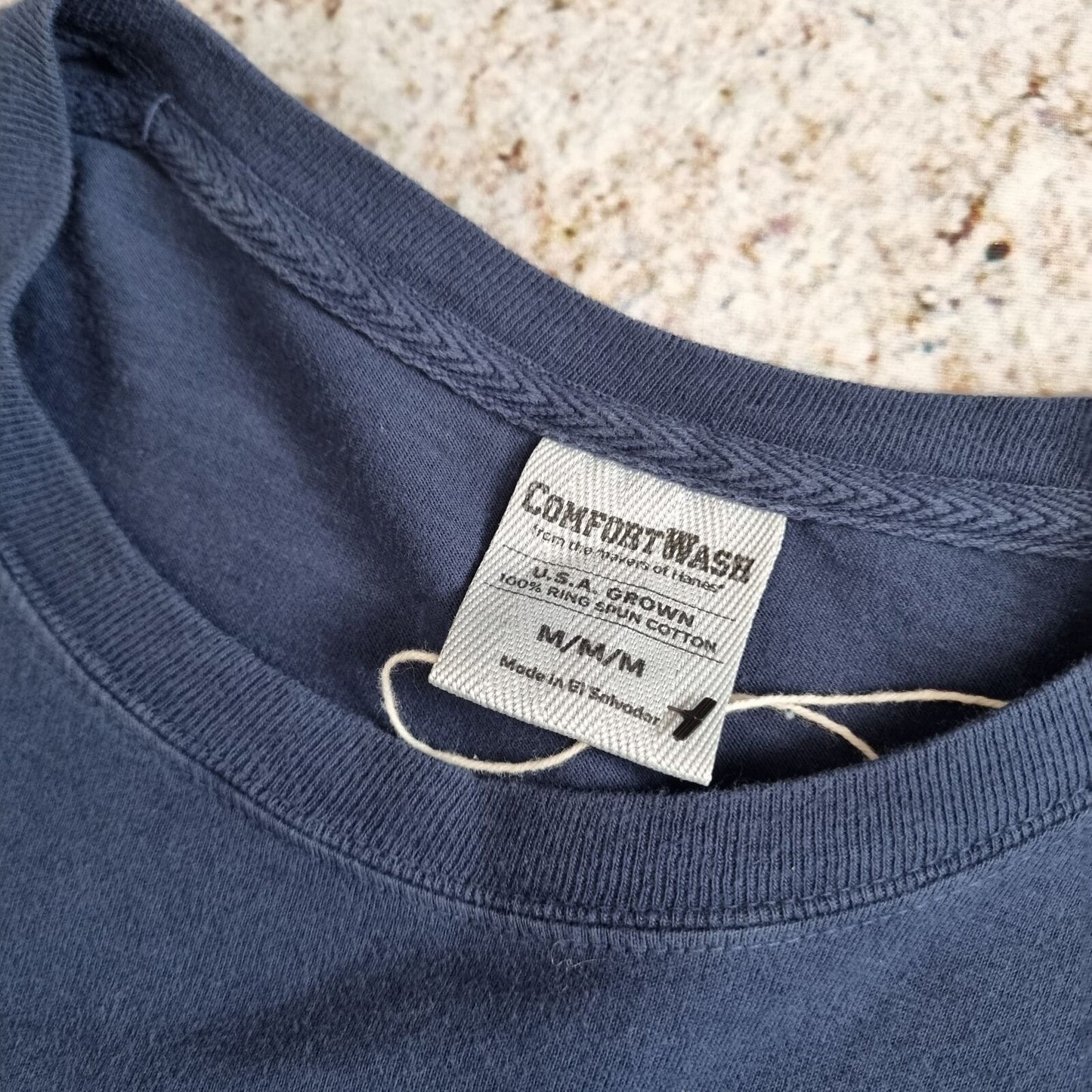 Comfort wash BASEBALL T SHIRT HOT STOVE SALOON Y2K 00'S - Blue - Size M