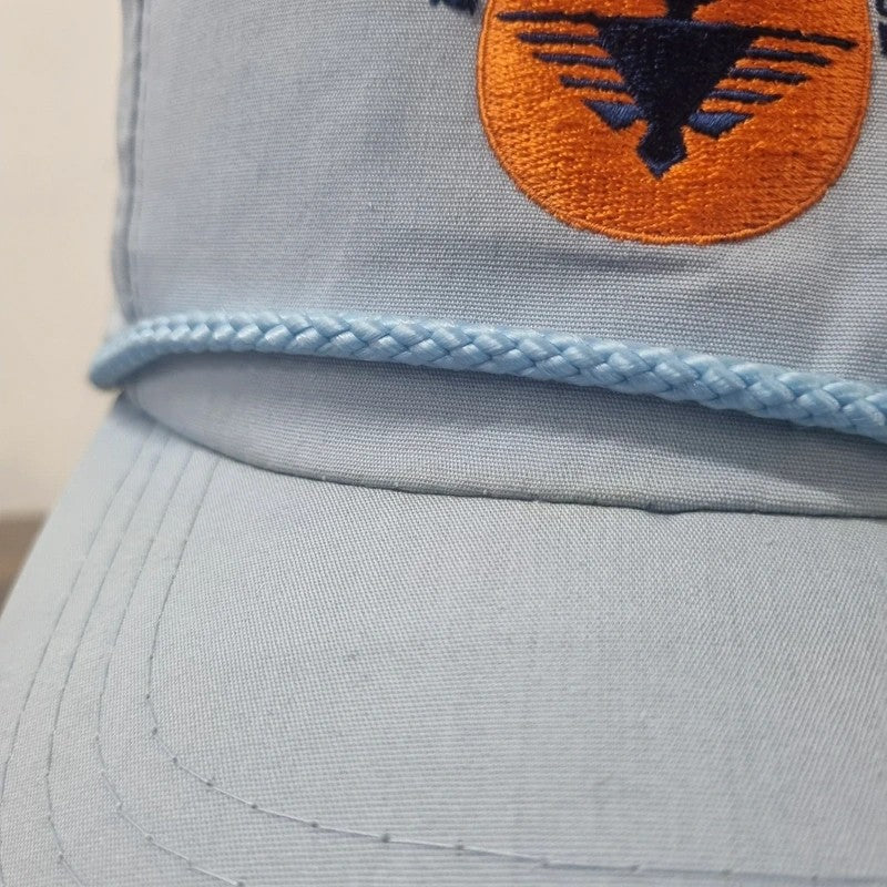 Vintage American Trucker Hat Snapback cap one size adjustable blue phoenix golf school