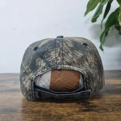 Vintage American Baseball Hat Snapback cap one size adjustable realtree camo Pesi Cola