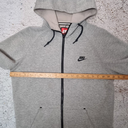 Men's Nike Tech Fleece AW77 Hoodie 7 Grey Zip up Hooded Size Small Men's