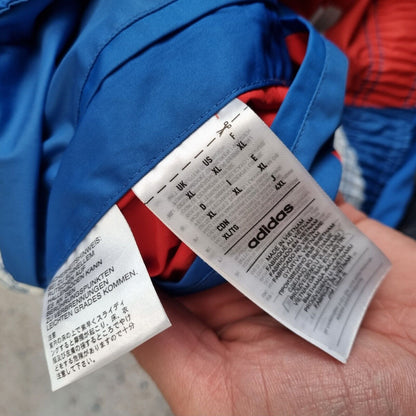 Adidas FC Bayern Munich München Reversible Anthem Jacket - Blue Red Size XL