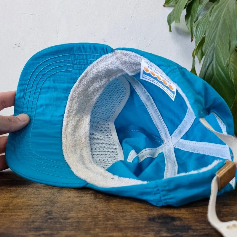 Vintage American Baseball Hat Snapback cap one size adjustable blue stars & stripes sailing boat