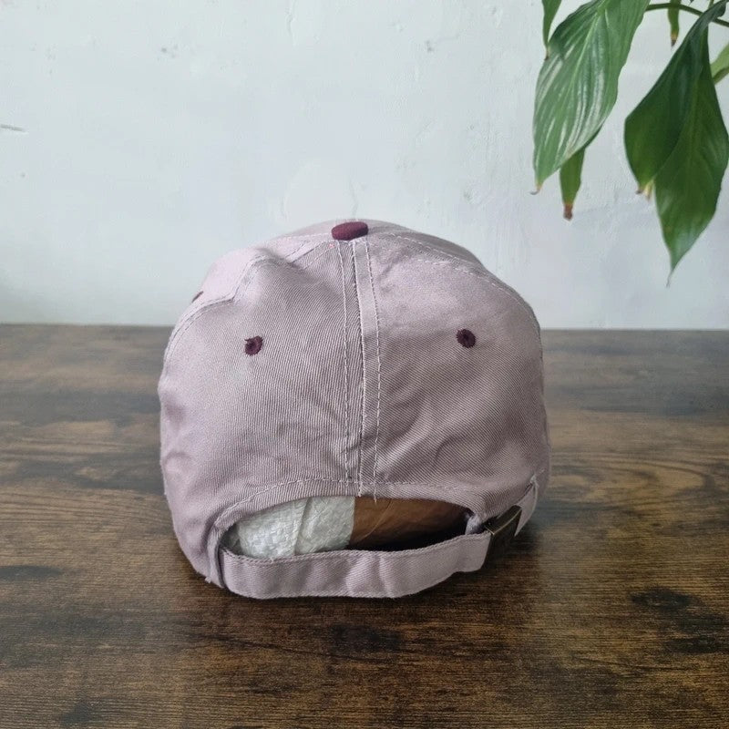 Vintage American Baseball Hat Snapback cap one size adjustable burgundy Great Southern