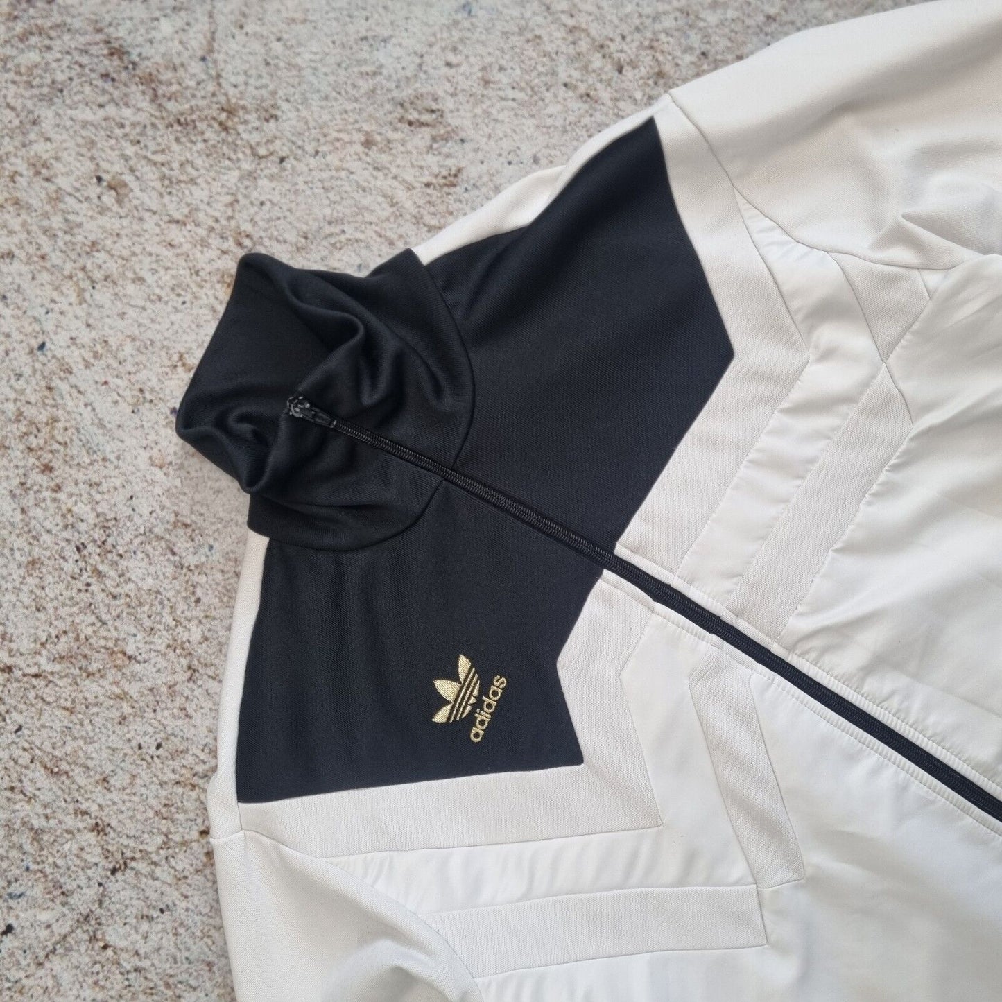 adidas originals Track Jacket Beckenbauer Italia 90 track top M White Black 2007