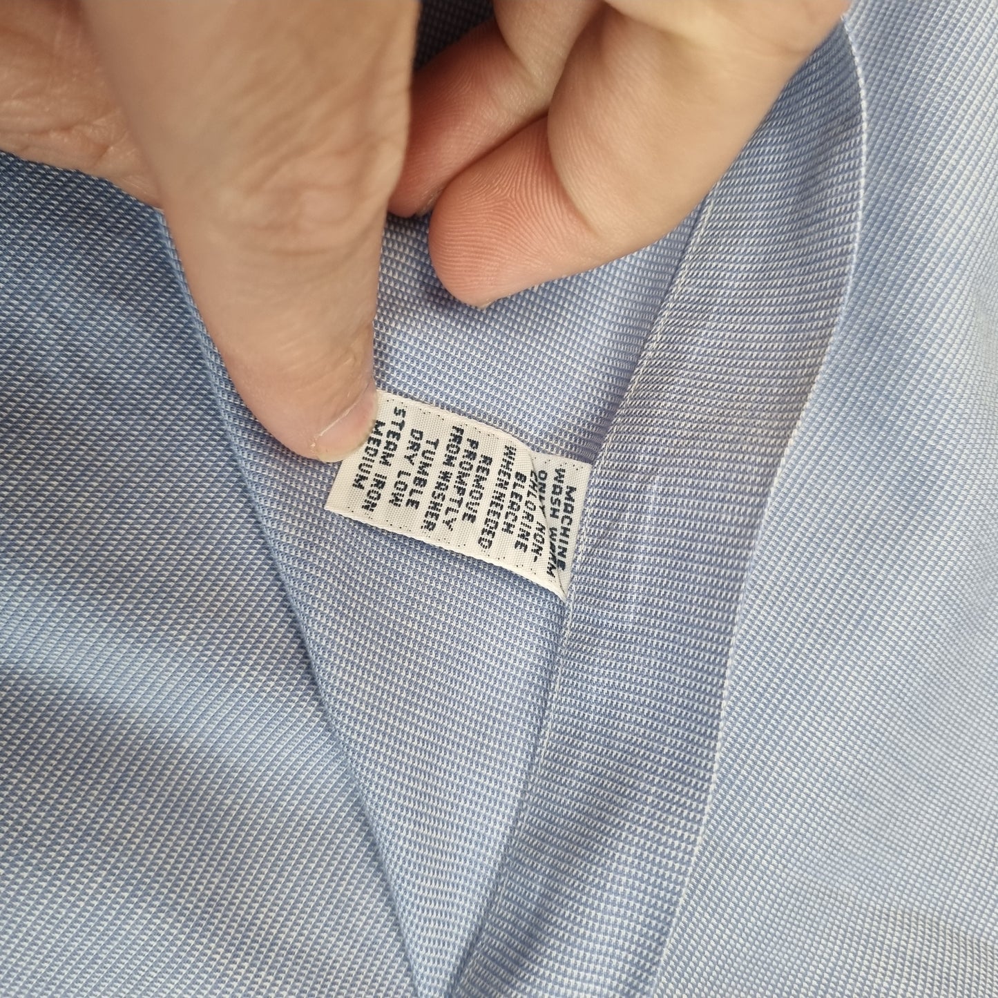 Polo Ralph Lauren SHIRT ANDREW 100% COTTON  - Blue - Size 17