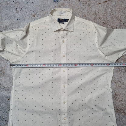 Ralph Lauren DRESS SHIRT EASY CARE (READ DESC.) - White - Size 17 36/37 L